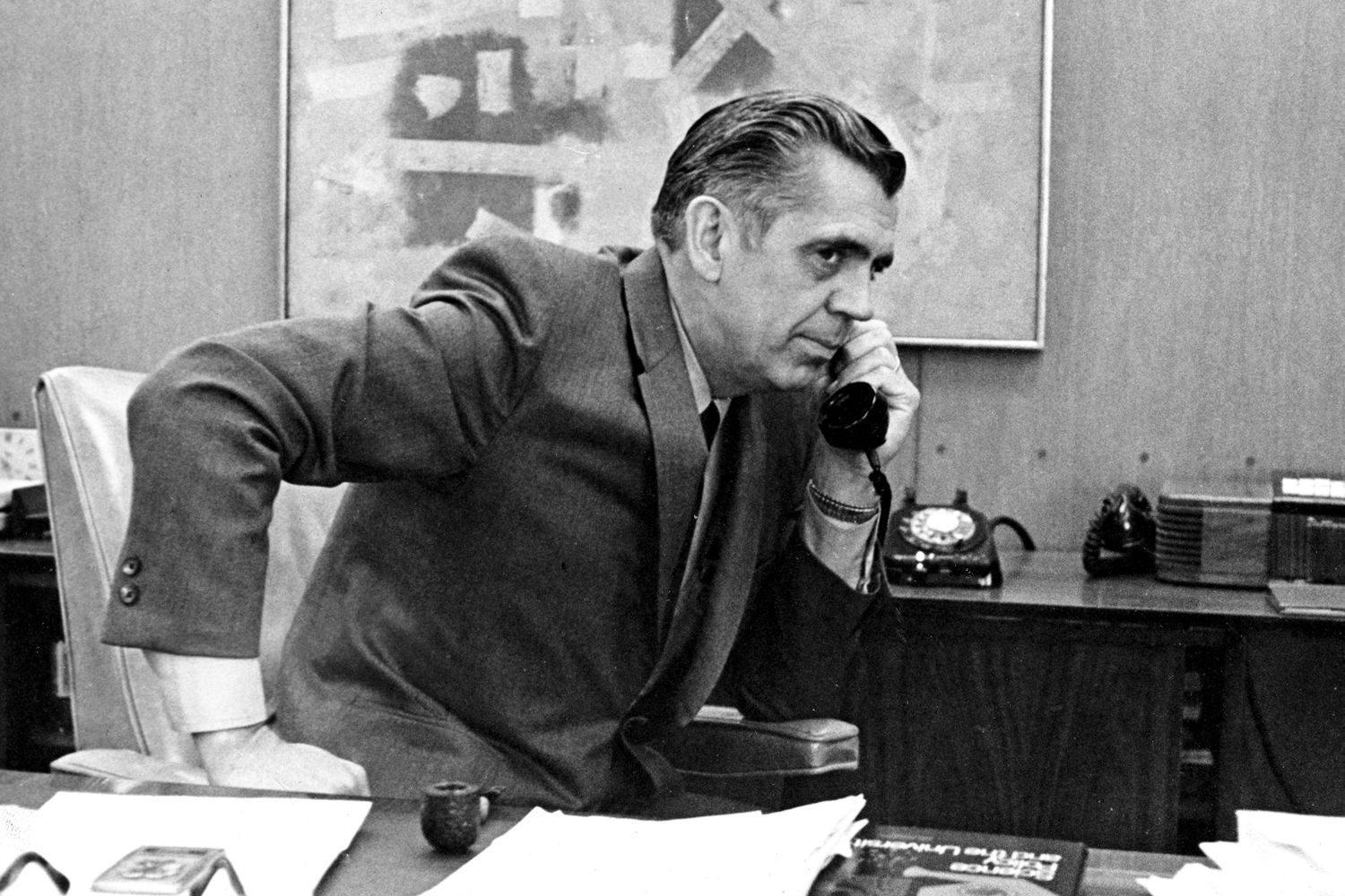1968: Clifford Hardin, NU chancellor and U.S. secretary of agriculture-designate